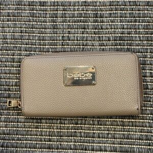 Bebe Gray Wallet for Women